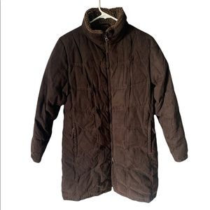 L.L. Bean Brown Winter Coat Women’s Size Small